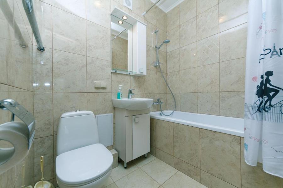 Cozy Apartment On Kpi Kiev Bagian luar foto